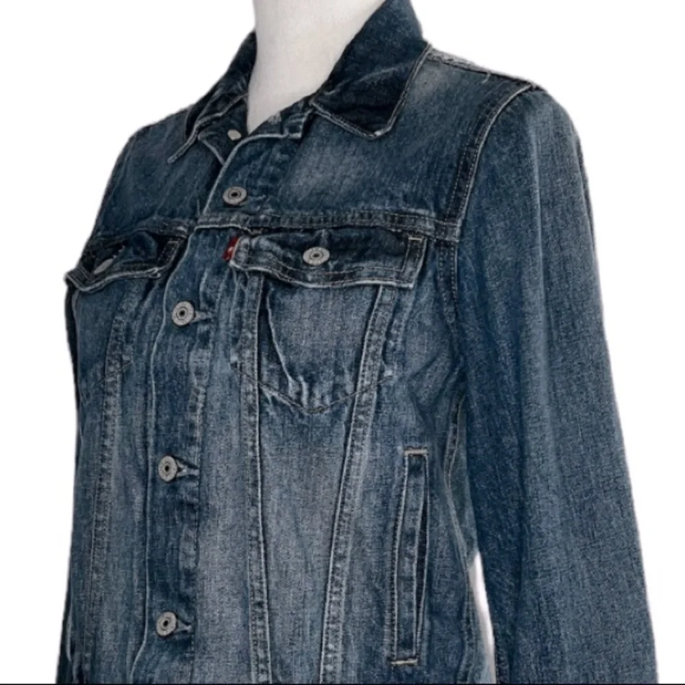 Levi Strauss Denim Jean Jacket - Picture 6 of 10